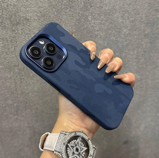 Camouflage Leather Case iPhone