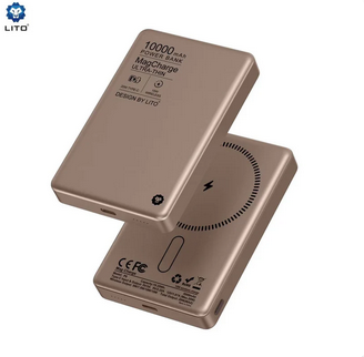 Lito MagSafe Powerbank 10000mAh Desert Titanium (High Quality)